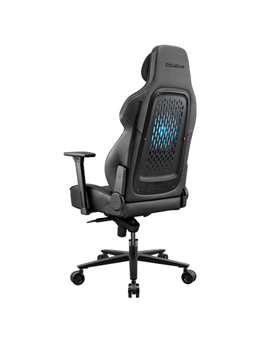 Игровое кресло Cougar NxSys AERO, Искусственная кожа, Чёрный