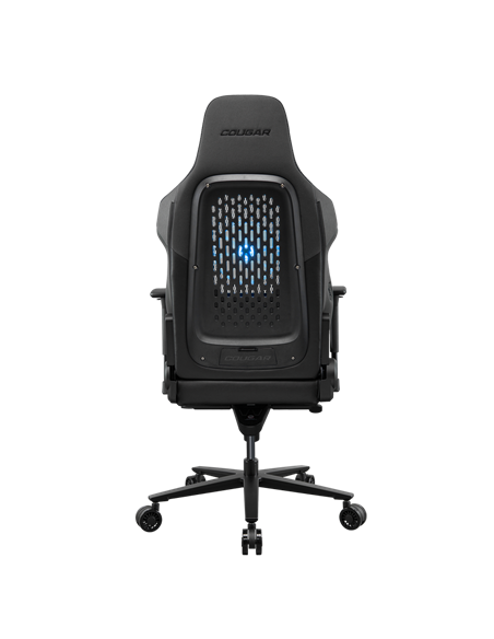 Игровое кресло Cougar NxSys AERO, Искусственная кожа, Чёрный