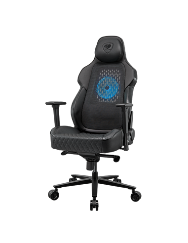 Игровое кресло Cougar NxSys AERO, Искусственная кожа, Чёрный