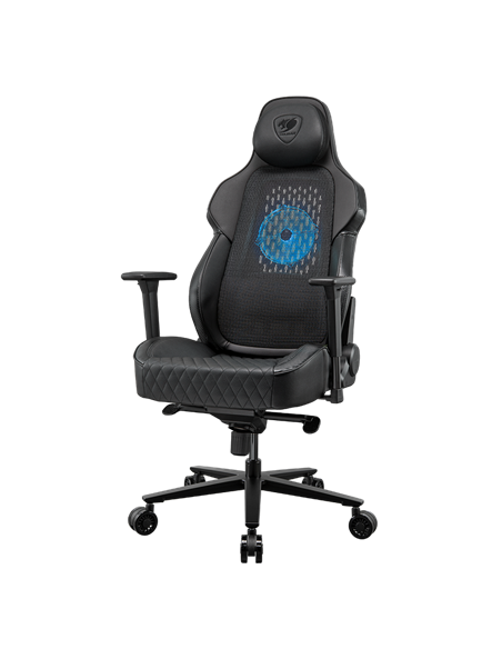 Игровое кресло Cougar NxSys AERO, Искусственная кожа, Чёрный