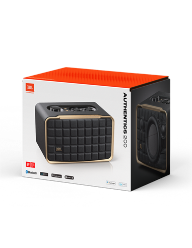 Портативная колонка JBL Authentics 200, Чёрный