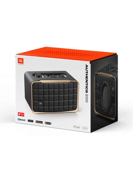 Портативная колонка JBL Authentics 200, Чёрный