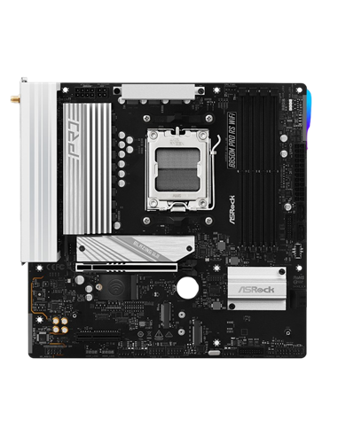 Материнская плата ASRock B850M PRO RS WIFI, AM5, AMD B850, Micro-ATX
