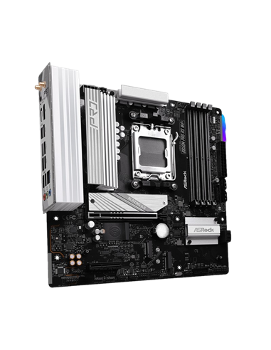 Материнская плата ASRock B850M PRO RS WIFI, AM5, AMD B850, Micro-ATX
