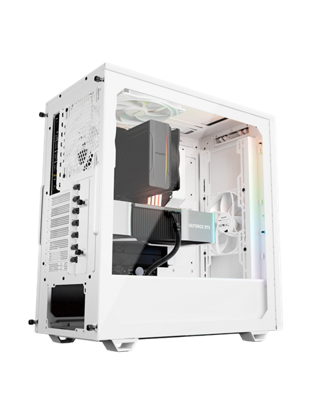 Компьютерный корпус be quiet! Pure Base 501 DX, Midi-Tower, Без блока питания, Белый