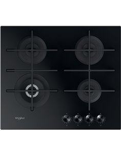Plită pe gaz Whirlpool GOWL 628/NB, Negru