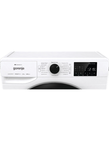 Mașină de spălat Gorenje WPNEI94A1SWIFI, 9kg, Alb