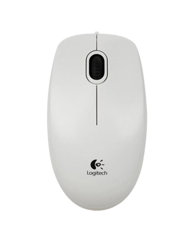 Мышь Logitech B100, Белый