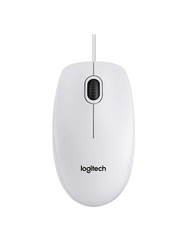 Мышь Logitech B100, Белый