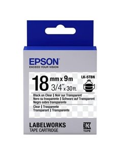 Cartuș de bandă Epson LK-5TBN, 18mm x 9m 2
