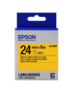 Картридж с лентой Epson LK-6YBP, 24 мм x 9 м 2