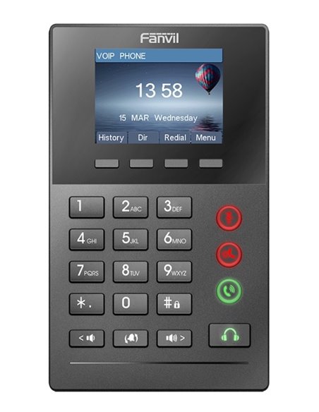 Telefon IP Fanvil X2P, Negru