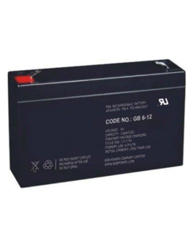 Аккумулятор для резервного питания Ultra Power GP, 6В, 12А*ч