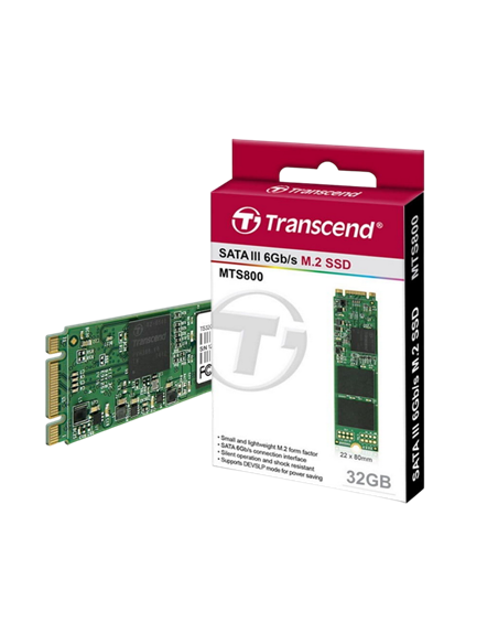 Накопитель SSD Transcend 800S, 32Гб, TS32GMTS800S