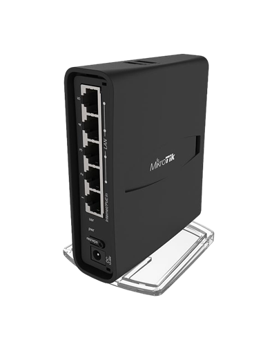 Router fără fir MikroTik hAP AC2, Negru