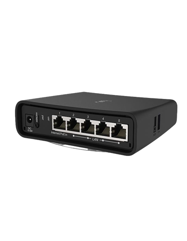 Router fără fir MikroTik hAP AC2, Negru