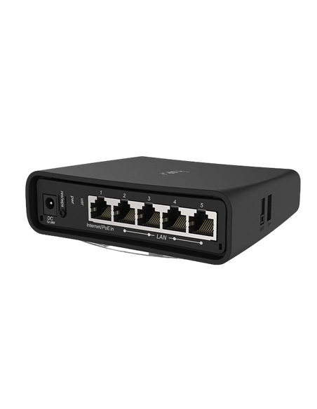 Router fără fir MikroTik hAP AC2, Negru