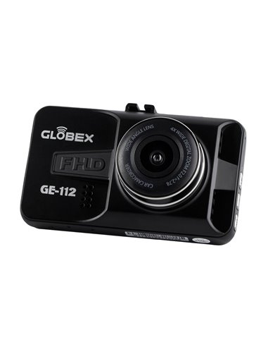 Cameră auto DVR Globex GE-112, Full-HD 1080P, Negru