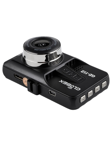 Cameră auto DVR Globex GE-112, Full-HD 1080P, Negru
