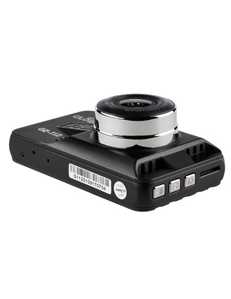 Cameră auto DVR Globex GE-112, Full-HD 1080P, Negru