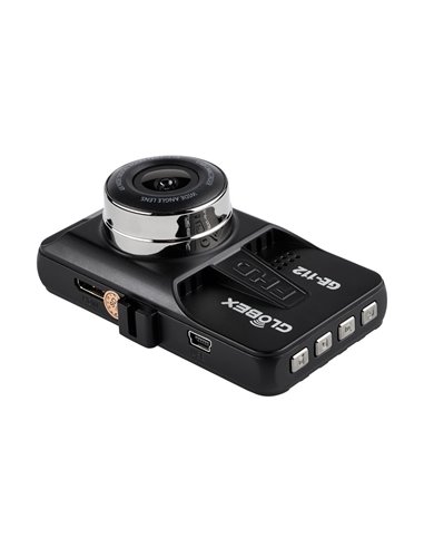 Cameră auto DVR Globex GE-112, Full-HD 1080P, Negru