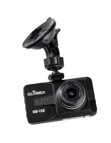Автомобильный видеорегистратор Globex GE-112, Full-HD 1080P, Чёрный