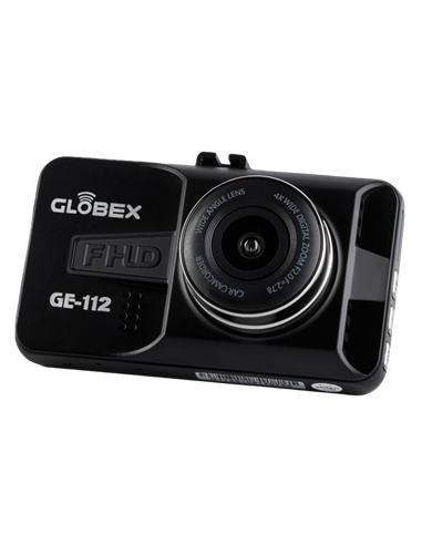 Автомобильный видеорегистратор Globex GE-112, Full-HD 1080P, Чёрный