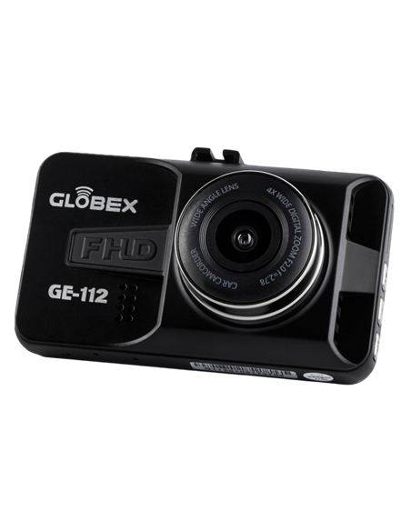 Автомобильный видеорегистратор Globex GE-112, Full-HD 1080P, Чёрный