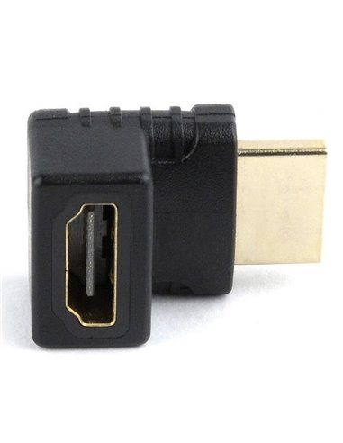 Видеоадаптер Cablexpert A-HDMI270-FML, HDMI (M) - HDMI (F), Чёрный