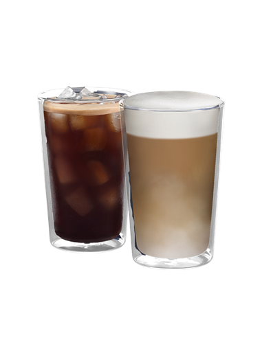Set de pahare DLSC319, 490 ml, 2 buc, Transparent