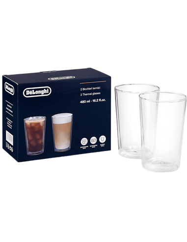 Set de pahare DLSC319, 490 ml, 2 buc, Transparent
