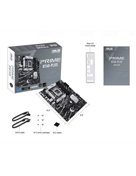 Материнская плата ASUS PRIME B760-PLUS, LGA1700, Intel B760, ATX