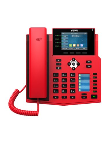 Telefon IP Fanvil X5U-R, Roșu