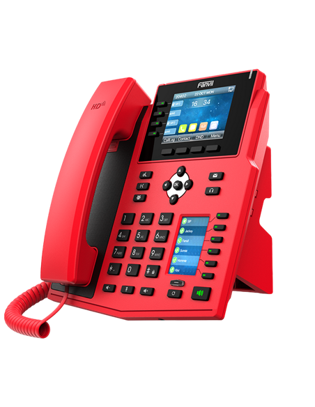 Telefon IP Fanvil X5U-R, Roșu