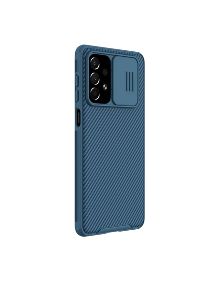 Husă Nillkin Galaxy A73 - Camshield Pro, Albastru