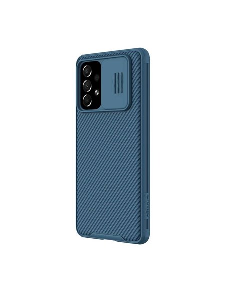 Husă Nillkin Galaxy A73 - Camshield Pro, Albastru