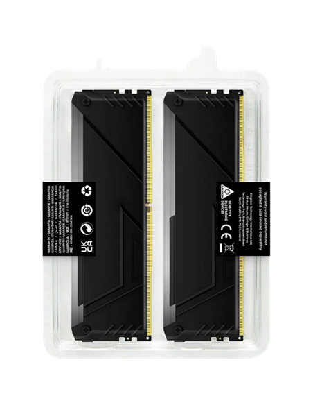 Memorie RAM Kingston FURY Beast RGB, DDR4 SDRAM, 3600 MHz, 16GB, KF436C17BB2AK2/16