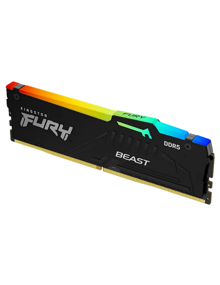 Memorie RAM Kingston FURY Beast RGB, DDR4 SDRAM, 3600 MHz, 16GB, KF436C17BB2AK2/16