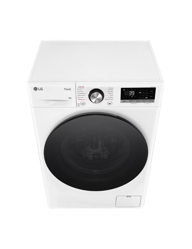 Стиральная машина LG F2WR709S2W, 9кг, Белый