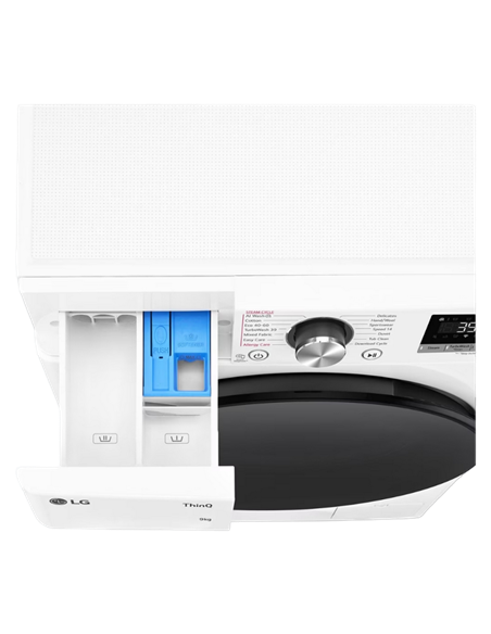Стиральная машина LG F2WR709S2W, 9кг, Белый