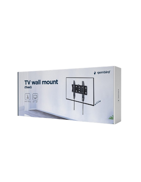 Suport fixat pe perete Gembird WM-42F-01, Negru