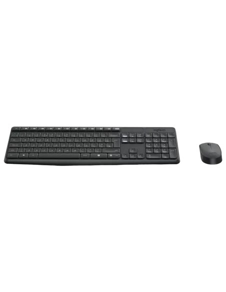 Set Tastatură + Mouse Logitech MK235, Fără fir, Grey