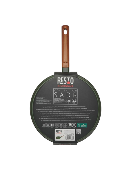 Tigaie RESTO 93711, 28cm, Verde