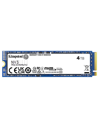 Накопитель SSD Kingston NV3, 4096Гб, SNV3S/4000G
