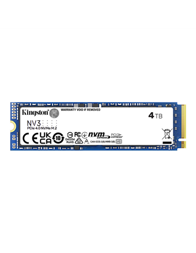Unitate SSD Kingston NV3, 4096GB, SNV3S/4000G