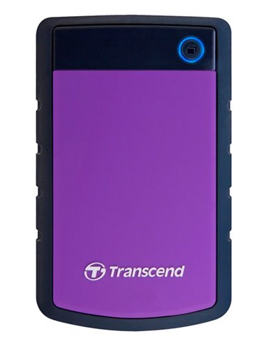 HDD portabil extern Transcend StoreJet 25H3P, 2 TB, Purple (TS2TSJ25H3P)