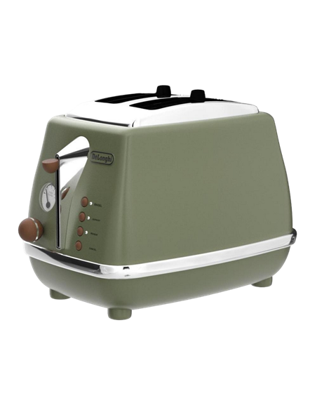 Тостер DeLonghi CTOV 2103 GR, Зеленый