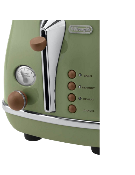 Toaster DeLonghi CTOV 2103 GR, Verde