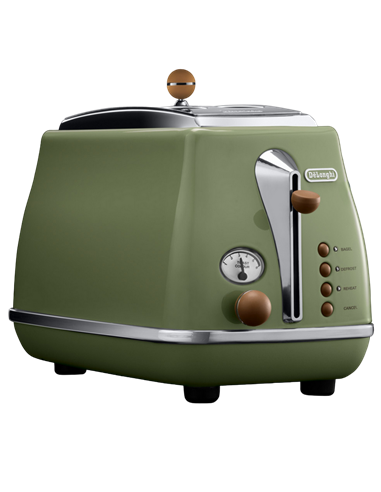 Тостер DeLonghi CTOV 2103 GR, Зеленый