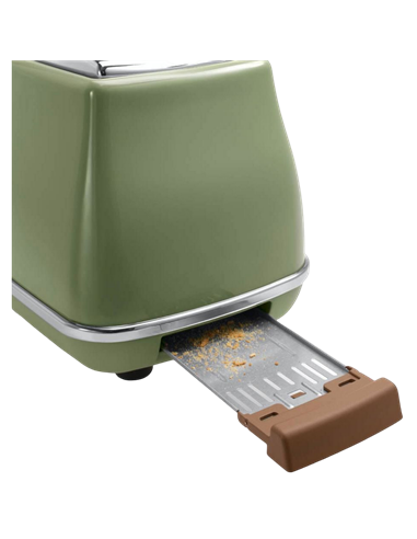 Тостер DeLonghi CTOV 2103 GR, Зеленый